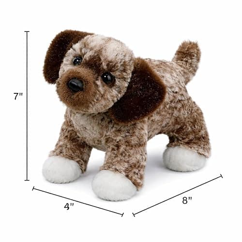 Douglas Spud Mixed Breed Mutt Dog Plush Stuffed Animal | 8 Inch Long thumbnail 2