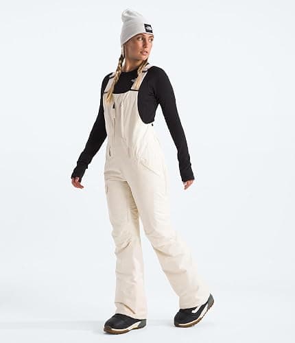 THE NORTH FACE Women's Freedom Insulated Bib (Standard & Plus Size) - Waterproof Ski & Snowboard Overalls, Mesh Venting thumbnail 2