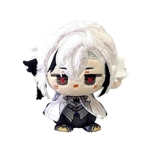 TOPLITHE Genshin Impact Kuscheltier, Anime Plüschtier Niedliche Weiche Stoffpuppe Schlüsselanhänger, Carcoon Figur Als Geschenk for Fans (Size : Arlecchino) - Image 1