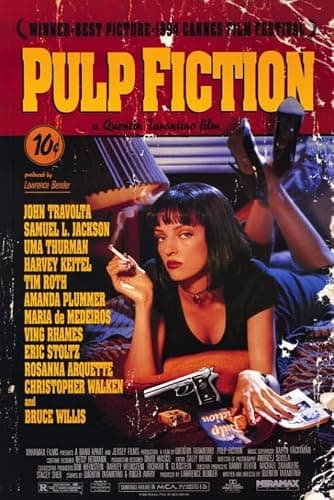 Pulp Fiction Movie Poster Print (27 x 40) - Image 1