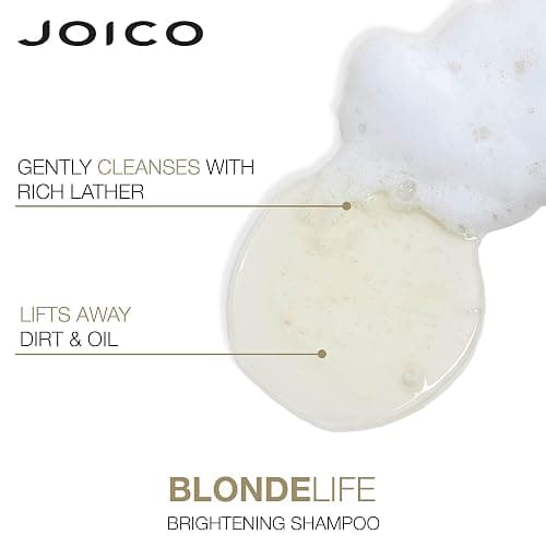 Joico Blonde Life Brightening Shampo & Conditioner | For Blonde Hair | Add Softness & Smoothness | Sulfate Free | Fortified With Monoi & Tamanu Oil thumbnail 6