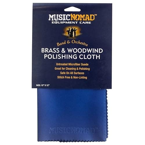 MusicNomad Brass & Woodwind Premium Microfiber Polishing Cloth (MN730) - Image 1