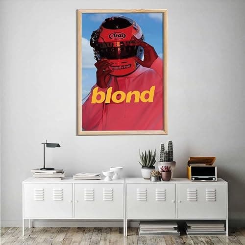 LCFhome Poster Red Moto Blond Album Cover Posters 12 by 18 inch Music Posters for Room Bedroom Living Room Aesthetic Canvas Wall Art for Room Decor-Unframed thumbnail 4