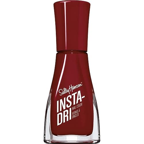 Sally Hansen Insta-Dri, Cinna-Snap, Quick Dry, Long Lasting, Opaque, Shiny Red Nail Polish - Image 1