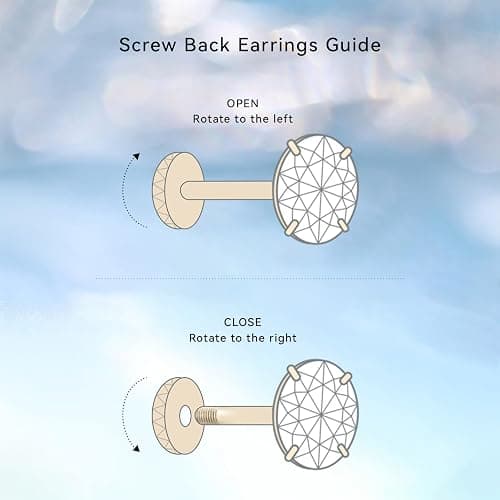 Limerencia Hypoallergenic G23 Implant Grade Titanium Screw Back Earrings Tragus 20G Helix F136 Piercing Post for Sensitive Ears Cartilage thumbnail 4