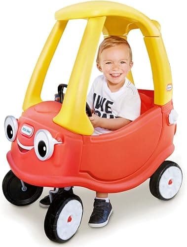 Little Tikes Cozy Coupe Kids Ride On with Truly Working Horn, Clickable Power Switch and Fuel Cap - For Kids 18+ Months thumbnail 3