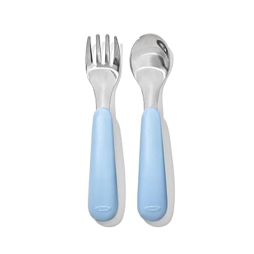 OXO Tot On-The-Go Fork and Spoon Set - Dusk thumbnail 7