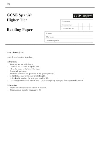 New GCSE Spanish AQA Complete Revision & Practice with CGP RevisionHub (for exams from 2026): Includes Audio & Online Tests (CGP AQA GCSE Spanish) thumbnail 26
