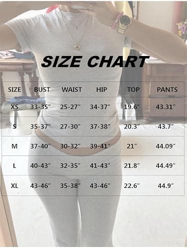 AYWA Women's 2 Piece Lounge Sets Short Sleeve Crop Top Foldover Flare Pants Casual Pajama Outfits thumbnail 7