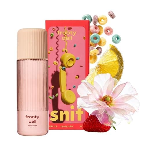 Snif Frooty Call Body Mist Fruity Citrus Gourmand Hair & Body Spray 8oz | Hair Perfume & Body Spray | Lemon Sugar, Strawberry & Cereal Accord | Long Lasting Fragrance Mist, Clean, Vegan, Cruelty Free - Image 1