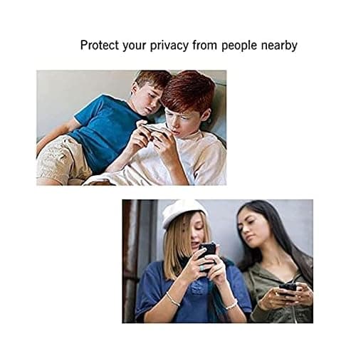 Ailun Privacy Screen Protector for iPhone 16e / iPhone 14 / iPhone 13 / iPhone 13 Pro [6.1 Inch] 2 Pack Anti Spy Private Tempered Glass Anti-Scratch Case Friendly [Not for iPhone 16 6.1 Inch] thumbnail 4