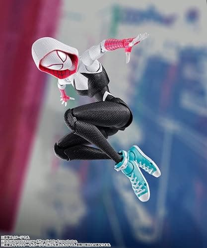 TAMASHII NATIONS - Spider-Man: Across The Spider-Verse - Spider-Gwen (Spider-Man: Across The Spider-Verse), Bandai Spirits S.H.Figuarts Action Figure thumbnail 3