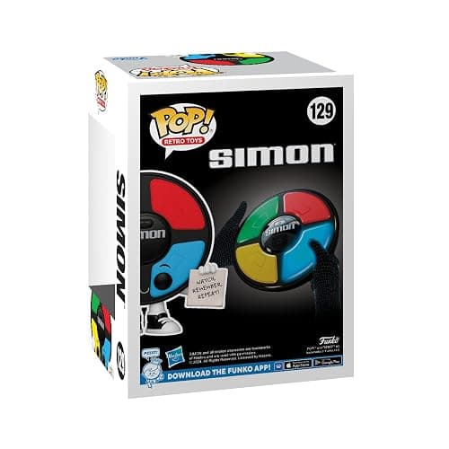 Funko POP! Vinyl: Simon - Logo - Simon - 1/6 Odds for Rare Chase Variant - Glow in The Dark - Collectable Vinyl Figure - Gift Idea - Official Merchandise - for Kids & Adults - Ad Icons Fans thumbnail 3