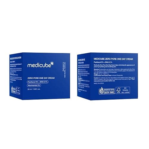 Medicube Zero Pore One-Day Cream 1.69 fl.oz - Visibly Smaller Pores, Controls Excess Oil - Pore Refining Cream with Panthenol, Salicylic Acid, and Niacinamide - Korean Skincare thumbnail 7