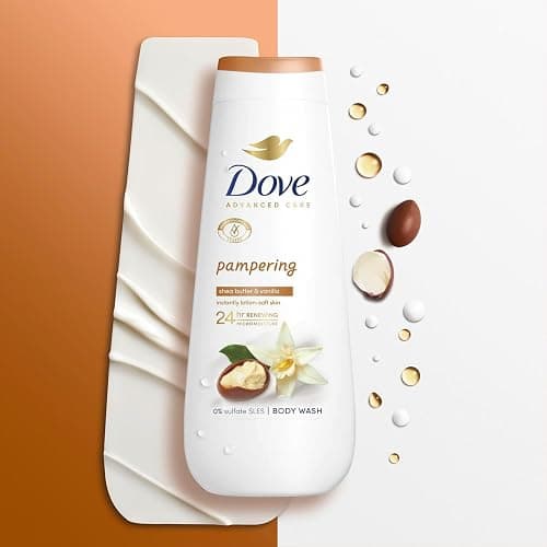 Dove Advanced Care Sulphate Free Body Wash for Women Made with Skin-Natural Nourishers and Micromoisture Provides 24 Hours Renewing Lotion-Soft Softer Skin, 225ml Pack of 3 thumbnail 5