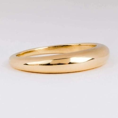 18K Solid Yellow Gold Pinky Promise Ring for Best Friends Unique Stacking Charming Ring Elegant Design Anniversary Promise Jewelry Birthday Gift For Couple thumbnail 7