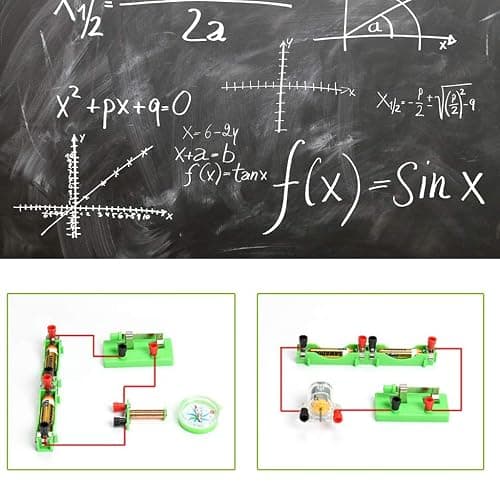 School Physics Labs Basic Electricity Discovery Circuit and Magnetismus Experiment for High School Students Gift Science Study Guide thumbnail 6