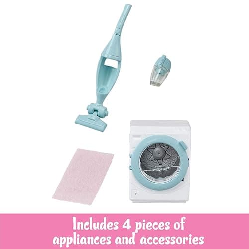 Calico Critters, Doll House Furniture and Décor, Laundry & Vacuum Cleaner thumbnail 3