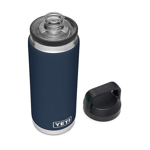 Navy blue yeti water bottle - Image 1