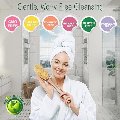 Brittanie’s Pure Castile Liquid Soap Refill, Unscented, 32 Ounce Pack of 2 | Dish Soap, Hair & Body, Home, Gentle and Pure, Made with Natural Luxurious Oils, Vegan & Gluten Free Non-GMO thumbnail 7