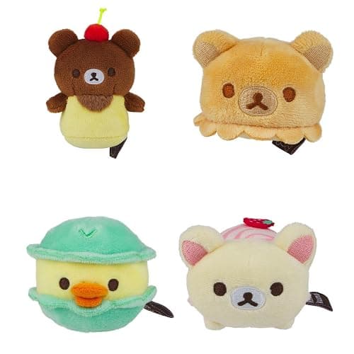 San-X Original Rilakkuma Macaroon Box Plush - 4 pcs thumbnail 3