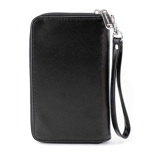 Buckle-Down Hasbro Wallet, Zip Around, My Little Pony Pinkie Pie Rainbow Dash Fluttershy Face Stack, Vegan Leather thumbnail 4