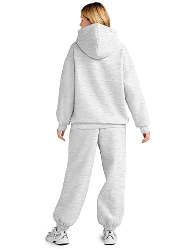 AUTOMET Womens 2 Piece Outfits Lounge Hoodie Sweatsuit Sets Plus Size Fall Fashion Clothes Airport Travel Pants Tracksuits thumbnail 3