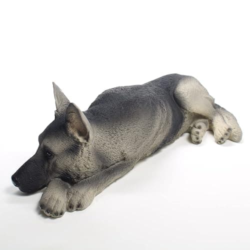 German Shepherd Blk/slvr MyDog Figurine thumbnail 3