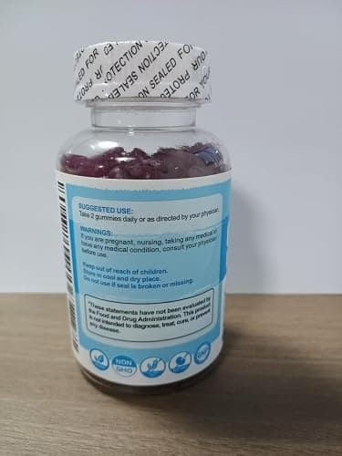 ElevateLife Creatine Monohydrate Gummies for Men & Women, Chewables Creatine Monohydrate for Muscle Strength, Muscle Builder, Energy Boost, Pre-Workout Supplement(90 Count)-Blueberry thumbnail 2