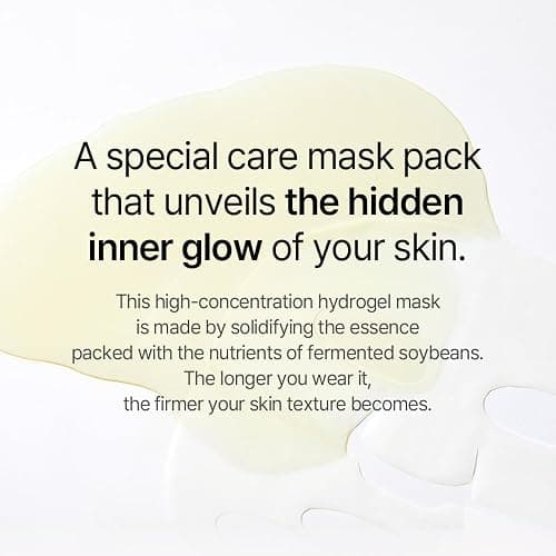 mixsoon Bean Collagen Hydrogel Mask Hydration All-In-One Firming, Soothing Gel Formula Face Mask for Radiant, Smooth Skin 35g / 1.18 fl.oz. (5ea) Korean Glass Skin Care thumbnail 5