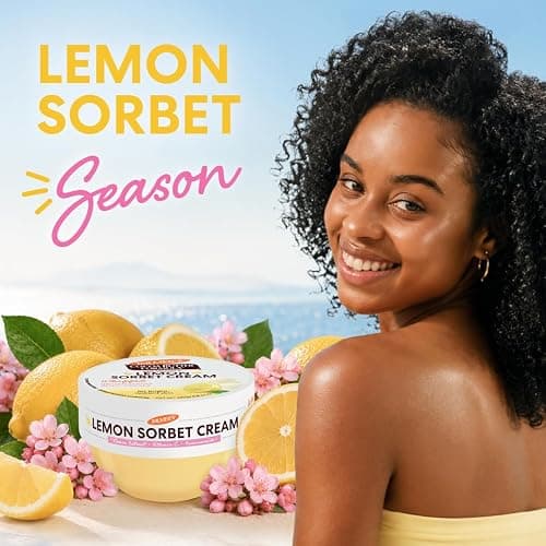 Palmer's Cocoa Butter Formula, Lemon Sorbet Brightening Whipped Body Cream (8.8 fl oz), Hydrating Cream with Lemon Extract, 72-Hour Moisture, Citrus Creamy Fragrance, Dermatologist-Approved thumbnail 2