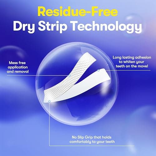 MySmile Teeth Whitening Strips 14 Treatments Kit, Hydroxyapatite-Infuse White Strips, Non-Sensitive Teeth Whitening with Soothing Natural Ingredients, Enamel-Safe, Residue-Free, Non-Slip(28 Count) - 28 Count (Pack of 1) thumbnail 5