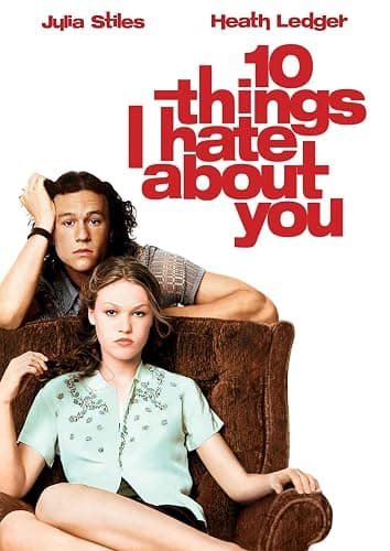 10 Things I hate about you Movie Poster Art Glossy Poster (A1 594 × 841 mm) - Image 1