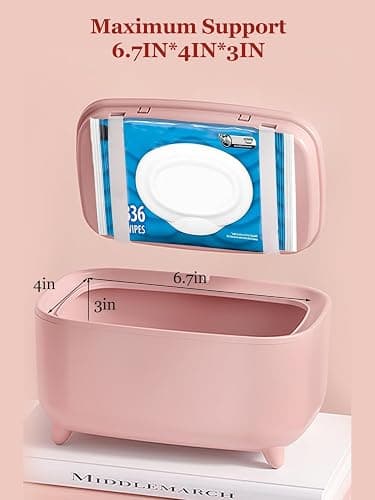 Wipe Warmer - 2025 New Premium Baby Wet Wipes Dispenser, Baby Wipe Warmer for Home Use - Essential Calentador De Wipes para Bebes - Travel Friendly with Direct Plug-in Power Supply thumbnail 2