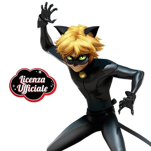Miraculous: Tales Of Ladybug And Cat Noir Role Play Set Kids Fancy Dress Set Mask And Accessories Ladybug Superhero Costumes For Girls And Boys thumbnail 6