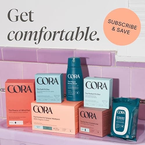 Cora Organic Cotton Tampons (36 Regular Tampons) thumbnail 8
