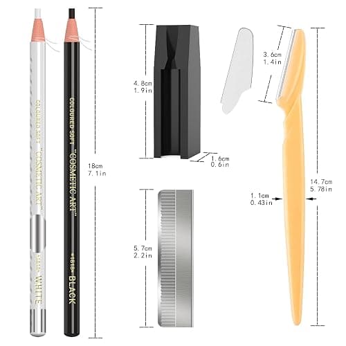 Waterproof Eyebrow Pencils Brow Pencil Set For Marking, Filling And Outlining, Tattoo Makeup And Microblading Supplies Kit-Permanent Eye Brow Liners In thumbnail 6
