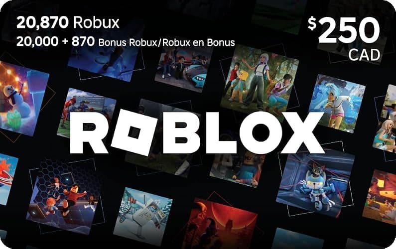 Roblox Digital Gift Code [Redeem Worldwide - Includes Exclusive Virtual Item] 20,870 Robux - PC [Online Game Code] - Image 1