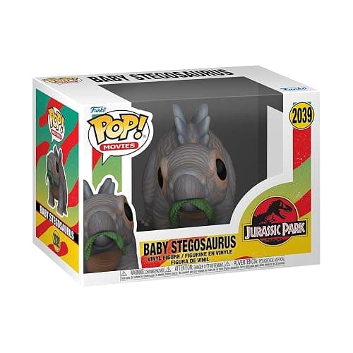 Funko Pop! Movies: Jurassic Park - Baby Stegosaurus - Collectable Vinyl Figure - Gift Idea - Official Merchandise - Toys for Kids & Adults - Action/Adventure Fans - Model Figure for Collectors - Image 1