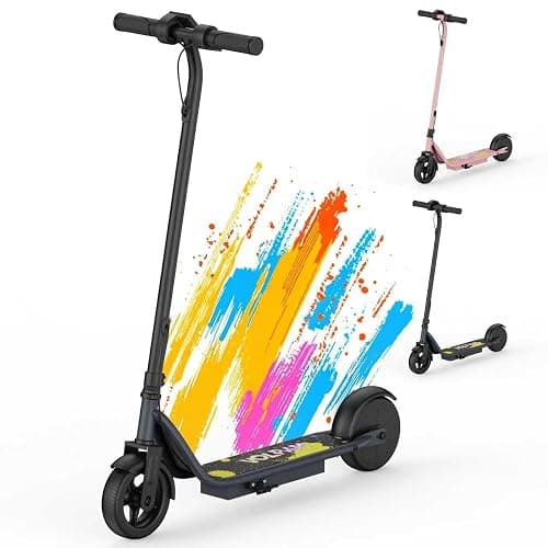 VOLPAM Electric Scooter, 350W/500W Powerful Motor, 8.5"/10" Solid Tires, 19/22Mph, 28/23/21/16 Miles Max Range, Dual Braking - Image 1