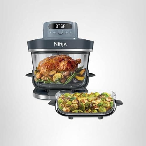 Ninja Crispi Pro 6-in-1 Glass Air Fryer | 450°F, Nontoxic, 6qt & 2.5qt Containers & Lids | Microwave, Freezer, Dishwasher Safe | Max Crisp, Air Fry, Bake, Roast, Recrisp, Dehydrate |Cyberspace AS101CY thumbnail 14