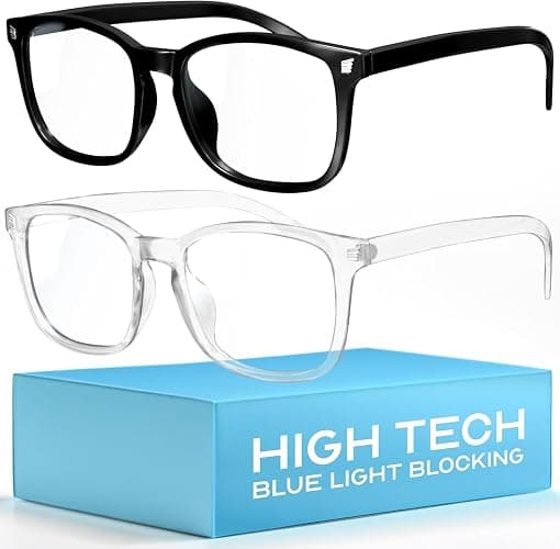 livho High Tech Blue Light Glasses - Advanced Blue Light Blocking Computer Glasses - Screen Fatigue & UV Protection - Image 1