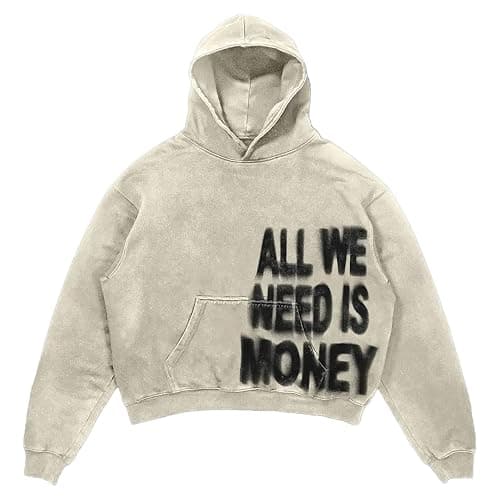 Dynict Unisex Y2K Colorful Sweatshirt Hip Hop Letter Print Oversize Hoodie Casual Baggy Harajuku Gothic Pullover Hoodie - Image 1