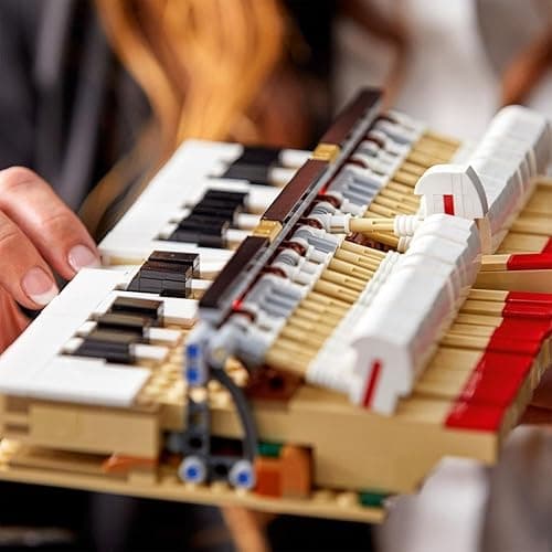 LEGO Ideas Grand Piano 21323 Model Building Set - Featuring Detailed and Functional Design, Great for Adults, Collectible Home Décor Kit, Gift for Music Lovers with Motor and Power Functions thumbnail 5