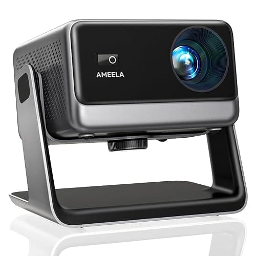 Vidéoprojecteur 30000 Lumens [Netflix & Dolby Audio] Projecteur Video Auto Focus/Keystone WiFi Bluetooth AMEELA Portable Videoprojecteur 4K FHD 1080P HDMI/USB intégré avec Youtube/PrimeVideo - Image 1