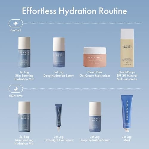 Summer Fridays Jet Lag Mask Mini - Hydrating Face Moisturizer + Mask - Enriched with Hyaluronic Acid, Niacinamide, Glycerin + Antioxidants Helps Nourish Skin for a Renewed + Radiant Complexion (1 Oz) thumbnail 9