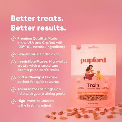 Pupford Soft & Chewy Training Treats for Dogs & Puppies (Chicken, 5 oz) thumbnail 2