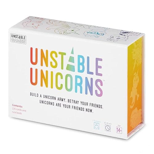 Unstable Games Unstable Unicorns Card Game - Strategy Party Game for 2-8 Players, Ages 8 and Up - Funny Family Game Night Card Game from the Creators of Here to Slay thumbnail 7