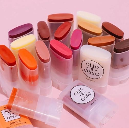 Olio E Osso - Natural Lip + Cheek Balm | Natural, Non-Toxic, Clean Beauty (No. 10 Tea Rose, 0.35 oz | 10 g) thumbnail 2