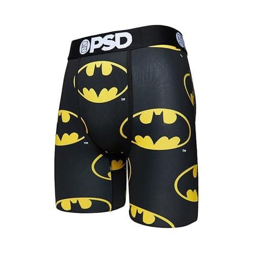 PSD Underwear Mens Boxer Briefs - DC Comics, Standard Length Pack & Singles, Soft & Breathable Boxer Briefs for Men thumbnail 5
